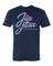 Roll Recover Repeat Jiu-Jitsu T-Shirt – Retro 80s Miami Style BJJ Shirt 