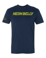 NEON BELLY V3 (Knee on Belly) Jiu-Jitsu Shirt - BJJ Funny Premium T-Shirt