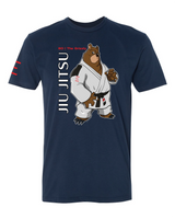 Bo the Tenacious Grizzly – Adult BJJ Premium T-shirt