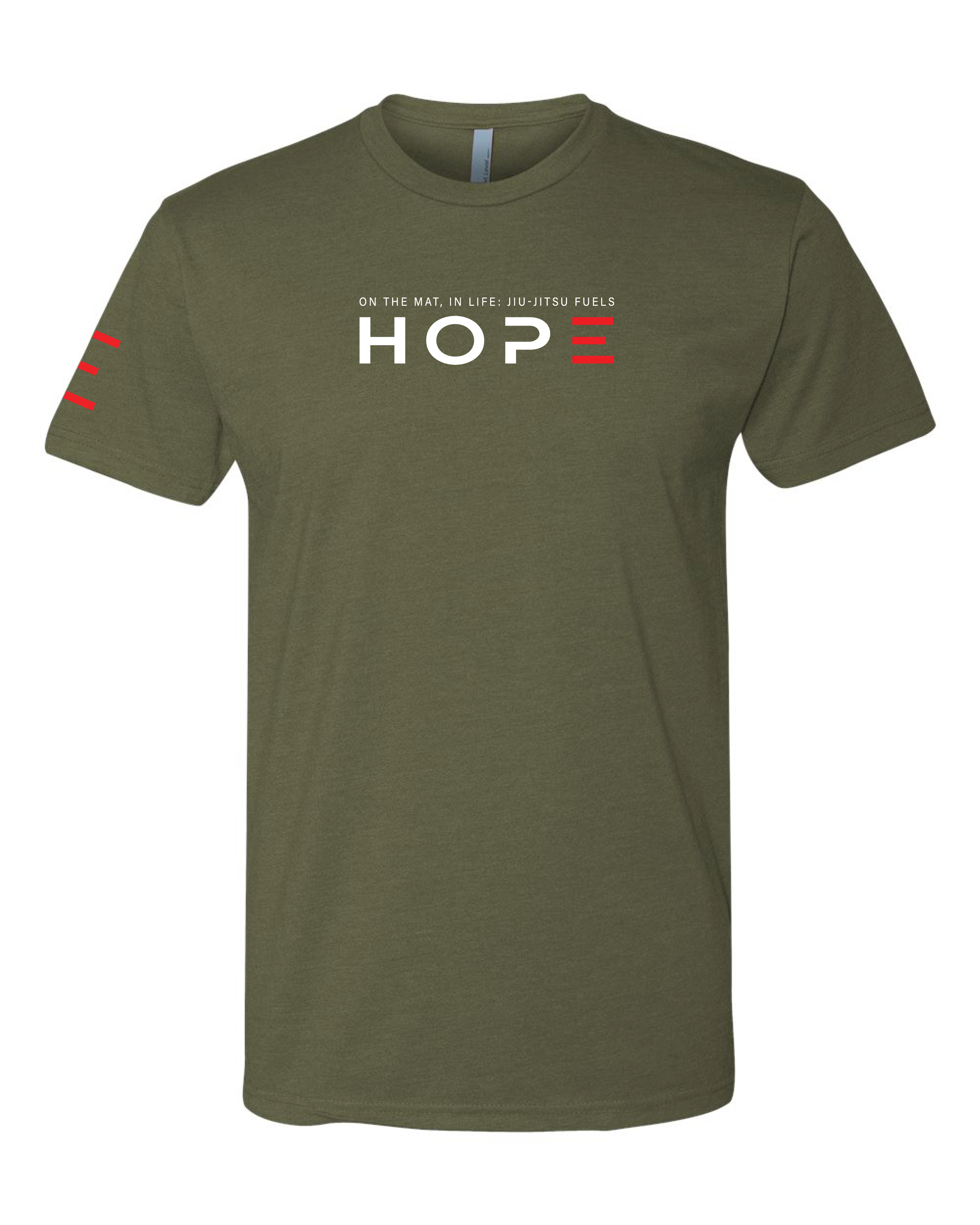 On the Mat, In Life: Jiu-Jitsu Fuels Hope T-Shirt 