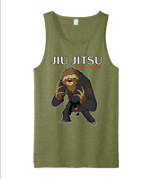 Sombra the Sloth Jiu-Jitsu Tank Top – BJJ Animals Series Slow Is Smooth Shirt