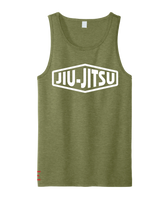 Jiu-Jitsu Badge Logo Tank Top – Clean & Bold BJJ Lifestyle Shirt