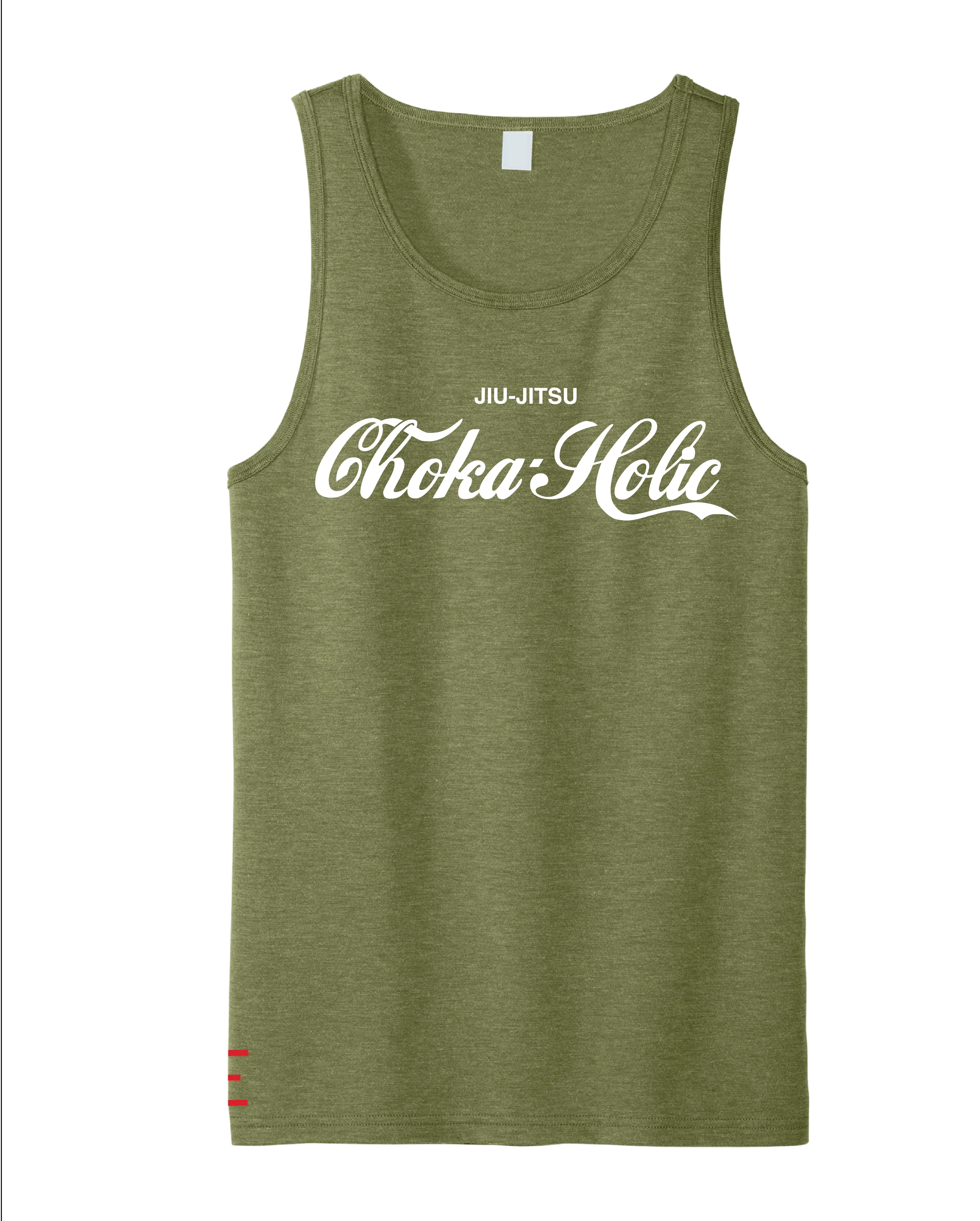 Choka-Holic Jiu-Jitsu Tank Top – Funny BJJ Parody Shirt 