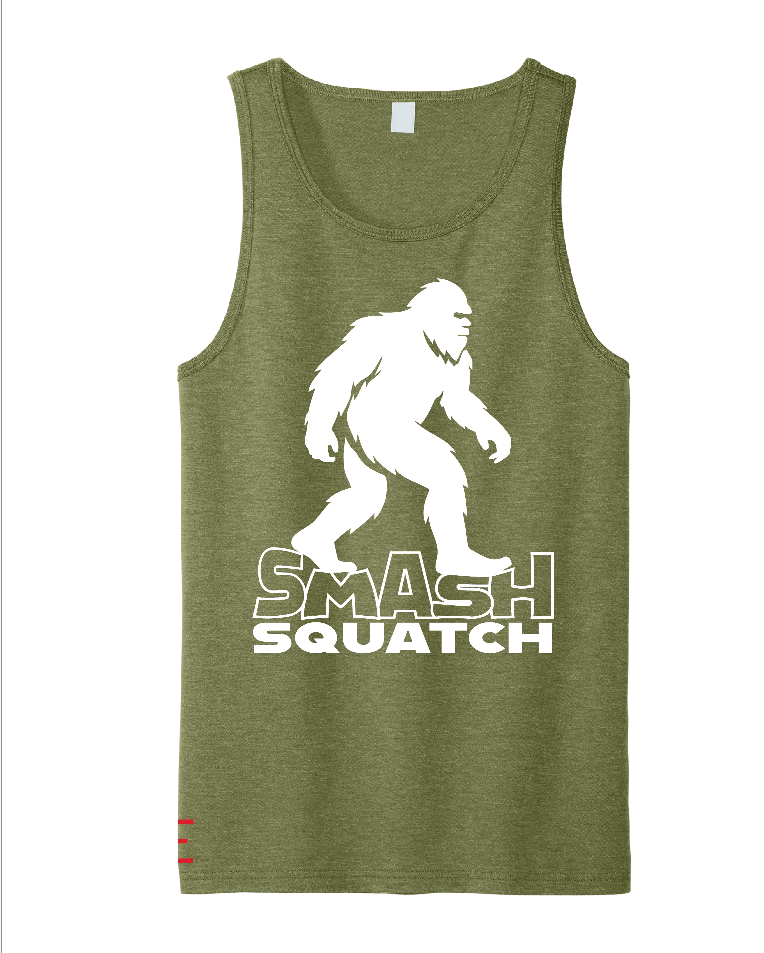 Smash Squatch Bigfoot Jiu-Jitsu Tank Top – Funny BJJ Sasquatch Shirt for Grapplers