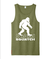 Smash Squatch Bigfoot Jiu-Jitsu Tank Top – Funny BJJ Sasquatch Shirt for Grapplers