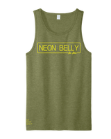 Neon Belly Jiu-Jitsu Tank Top – Retro Funny BJJ Pressure Shirt