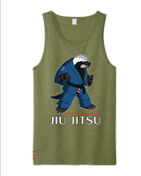Razik the Honey Badger Jiu-Jitsu Tank Top – BJJ Animals Series Scrappy Grappler