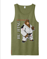 BO the Grizzly Jiu-Jitsu Tank Top – Fun Character BJJ Shirt
