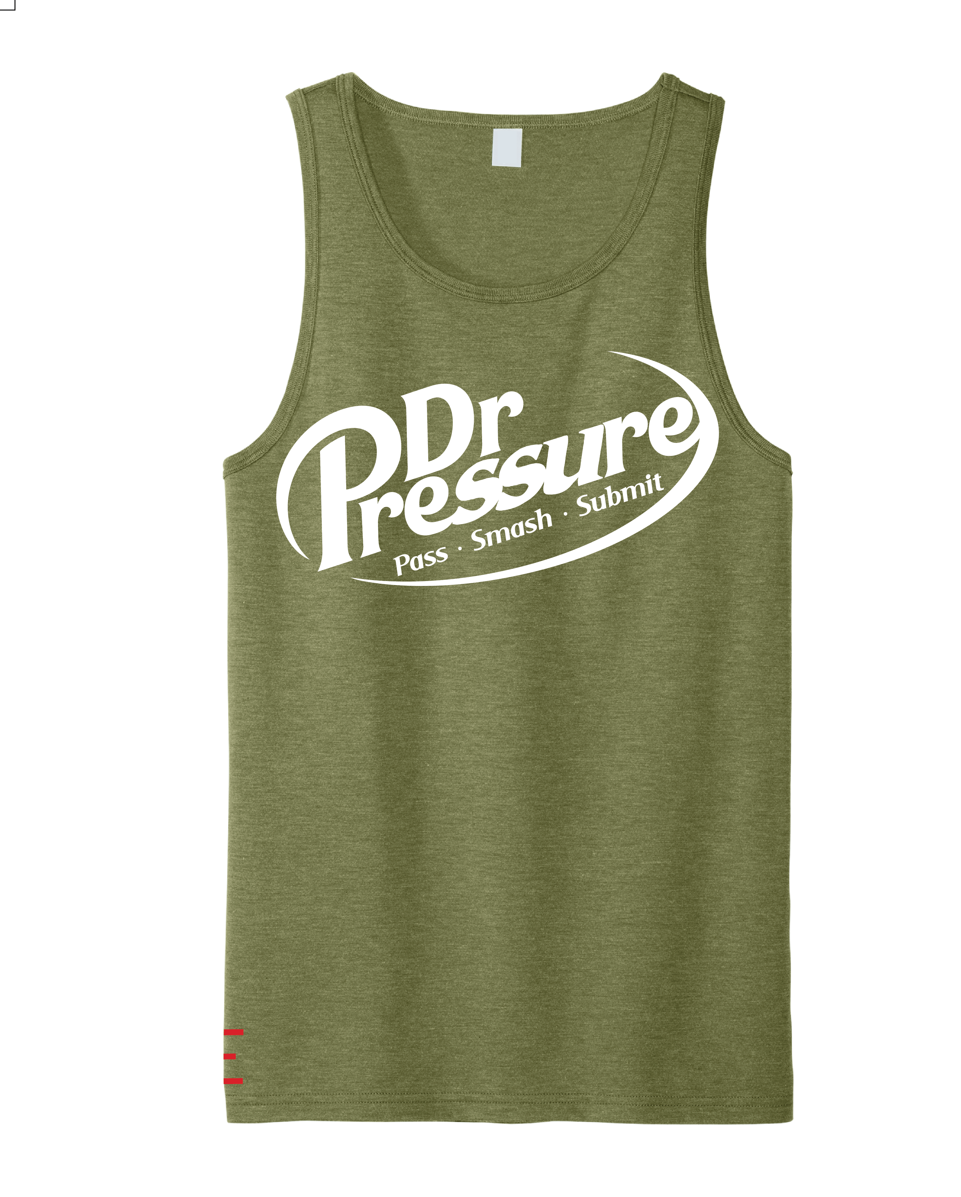 Dr. Pressure Jiu-Jitsu Tank Top – Pass, Smash, Submit BJJ Shirt