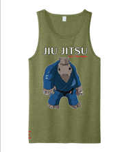 Kai the Hippo Jiu-Jitsu Tank Top – BJJ Animals Series Pressure Game Shirt