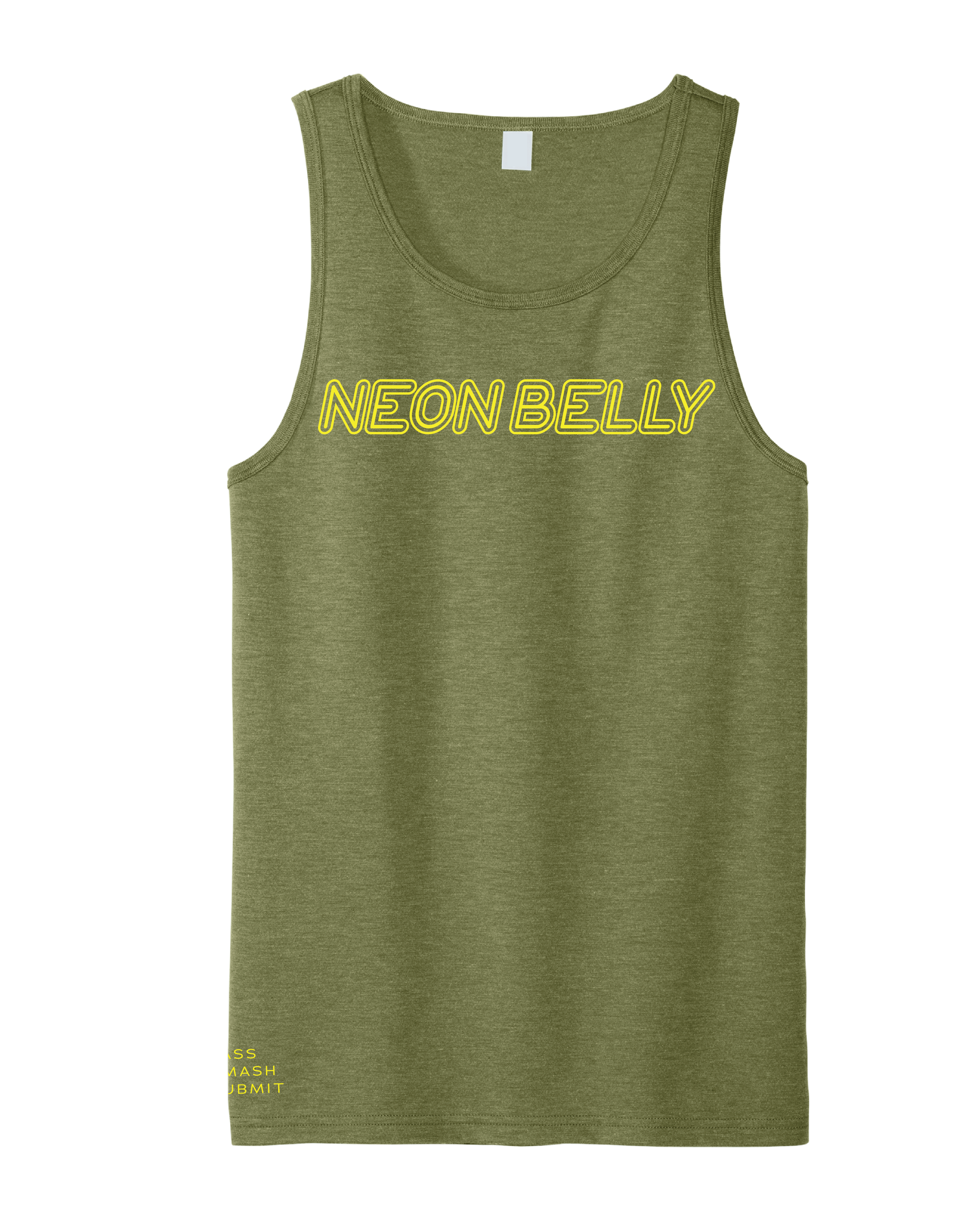 Neon Belly V3 Jiu-Jitsu Tank Top – Funny BJJ Pressure Game Shirt