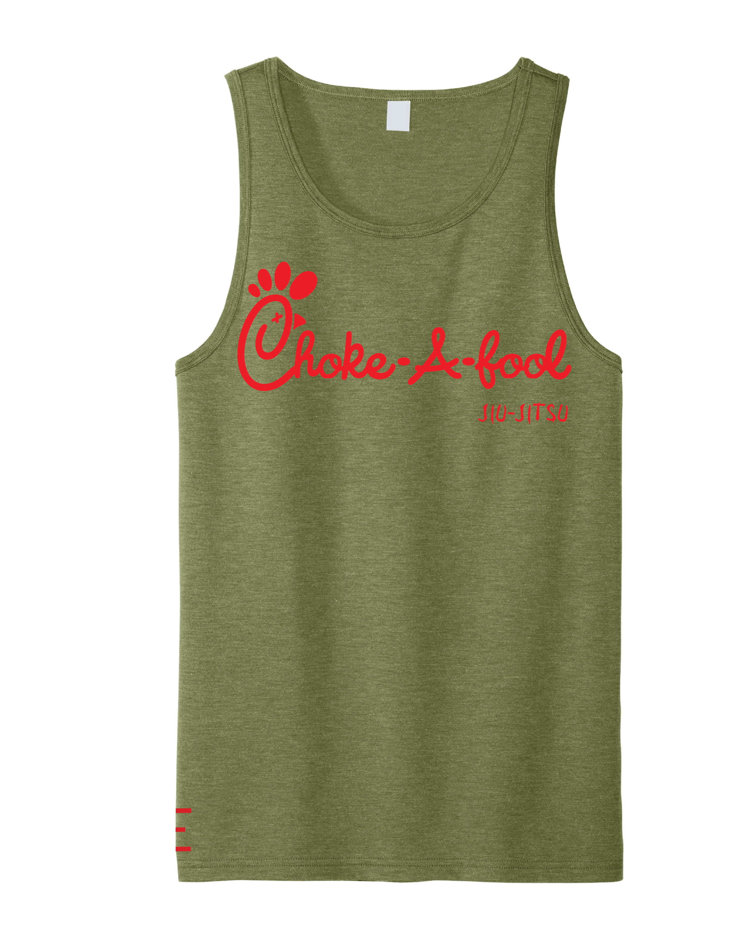 Choke-A-Fool Jiu-Jitsu Tank Top – Funny BJJ Grappling Shirt