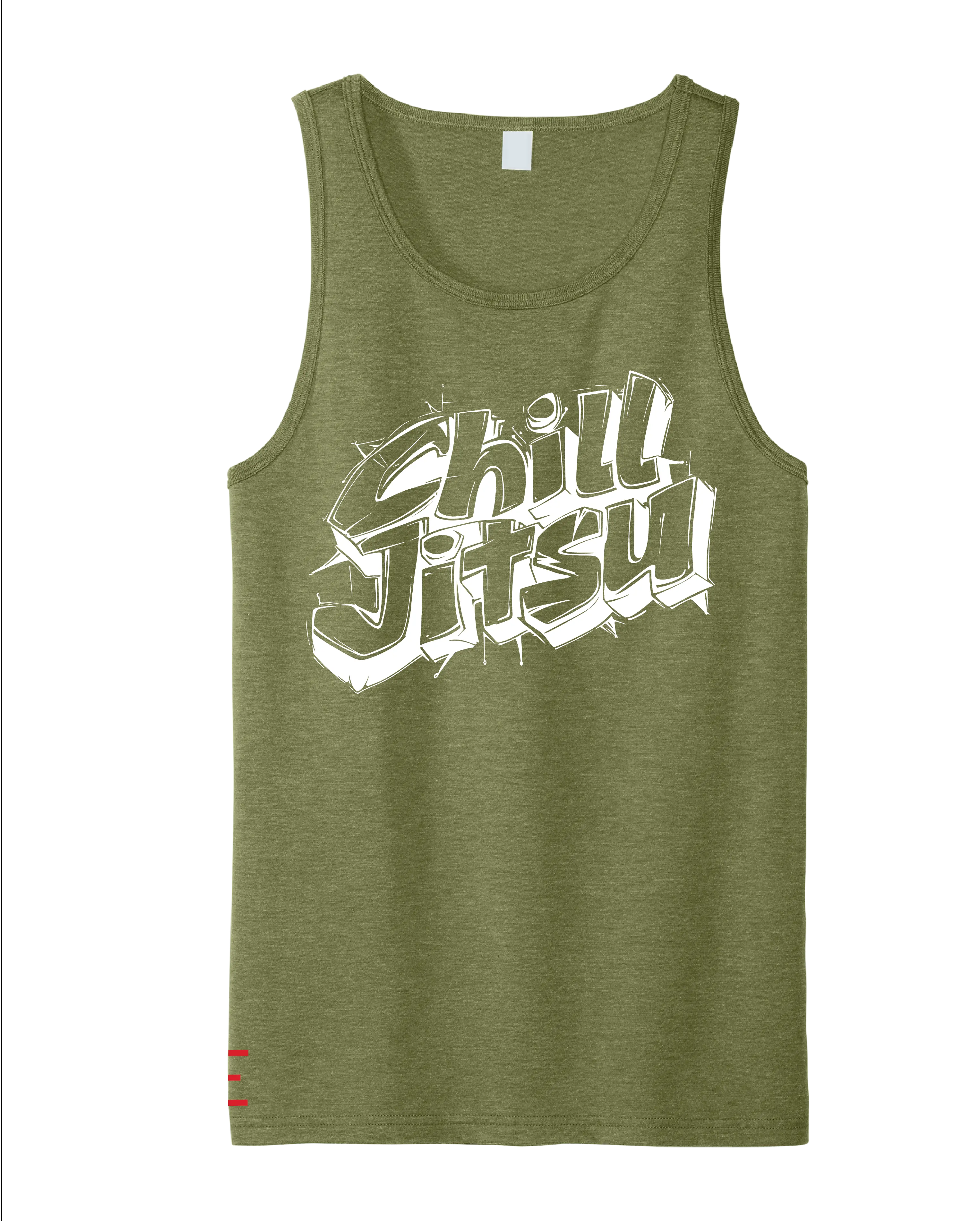 Chill Jitsu Tank Top – Street Style Relaxed BJJ Vibes Shirt 