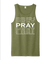 Pray vs Prey Jiu-Jitsu Tank Top – Faith and Fight BJJ Grappling Shirt for Training and Open Mat 