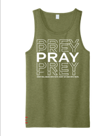 Pray vs Prey Jiu-Jitsu Tank Top – Faith and Fight BJJ Grappling Shirt for Training and Open Mat