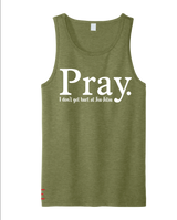 Pray Jiu-Jitsu Tank Top – Funny BJJ Sleeveless Shirt for Grapplers