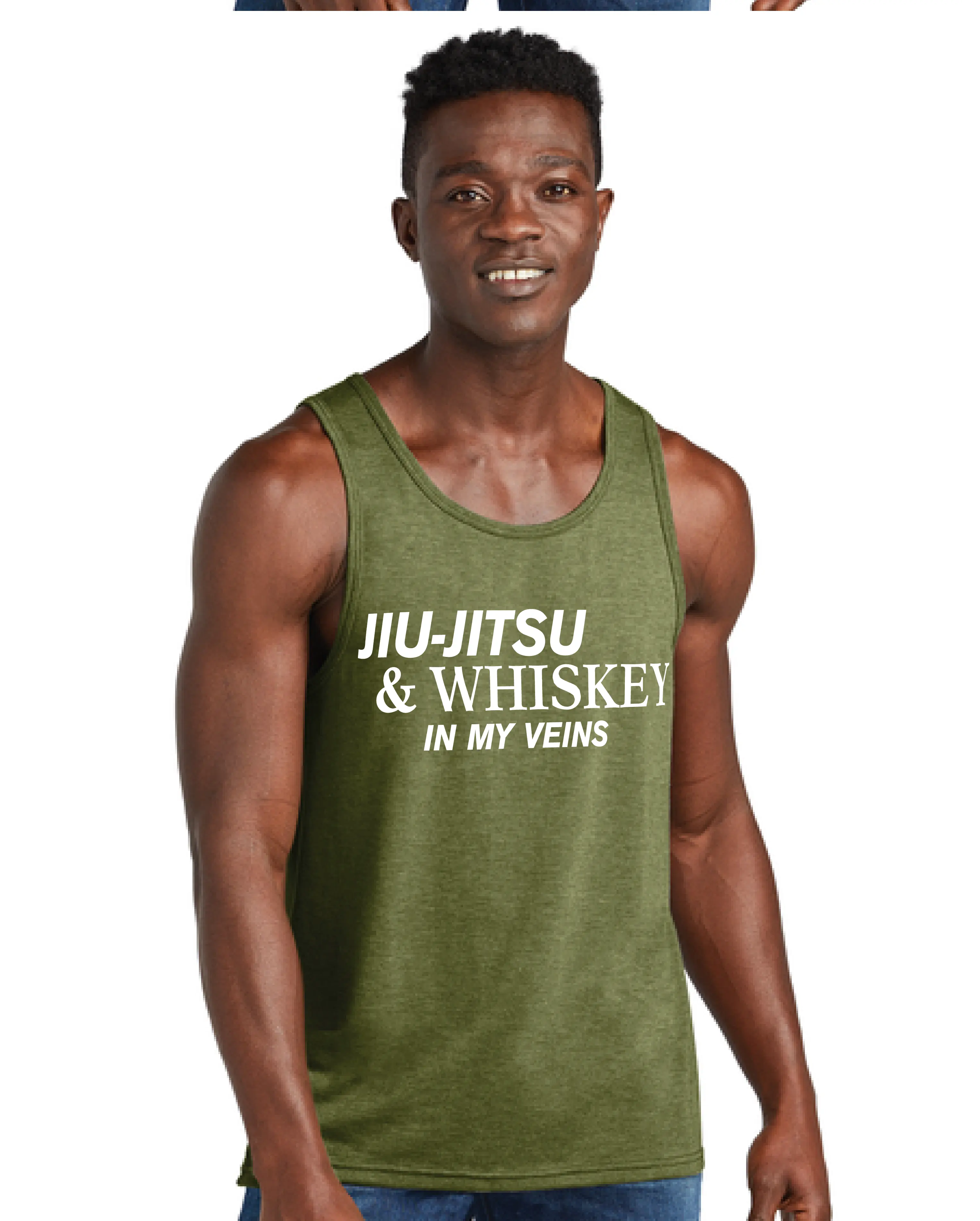 Jiu-Jitsu & Whiskey Tank Top – Lightweight, Eco-Friendly BJJ Lifestyle Wear - 3Three Apparel LLC.
