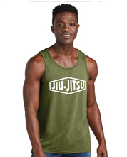 Jiu-Jitsu Badge Logo Tank Top – Clean & Bold BJJ Lifestyle Shirt