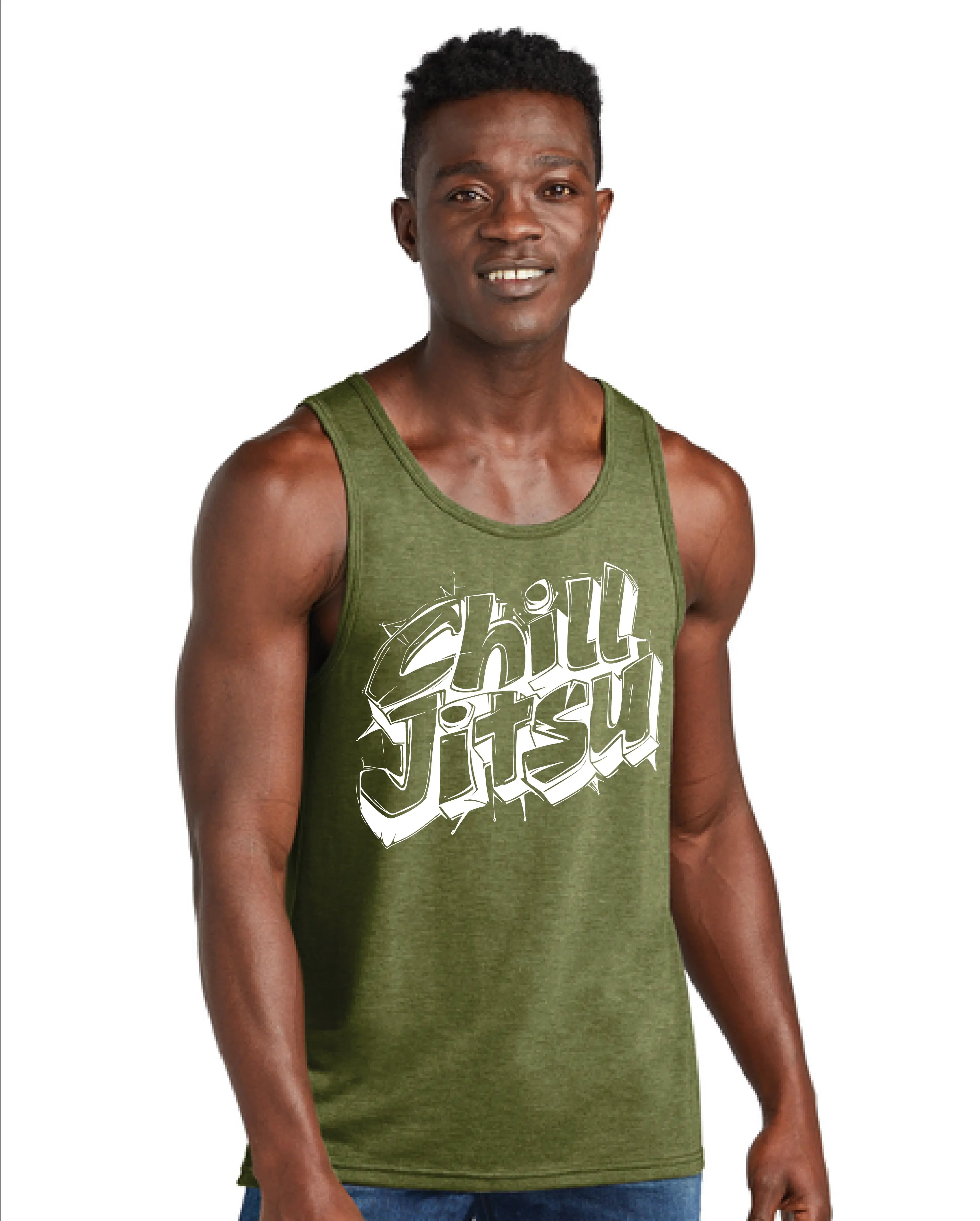 Chill Jitsu Tank Top – Street Style Relaxed BJJ Vibes Shirt 