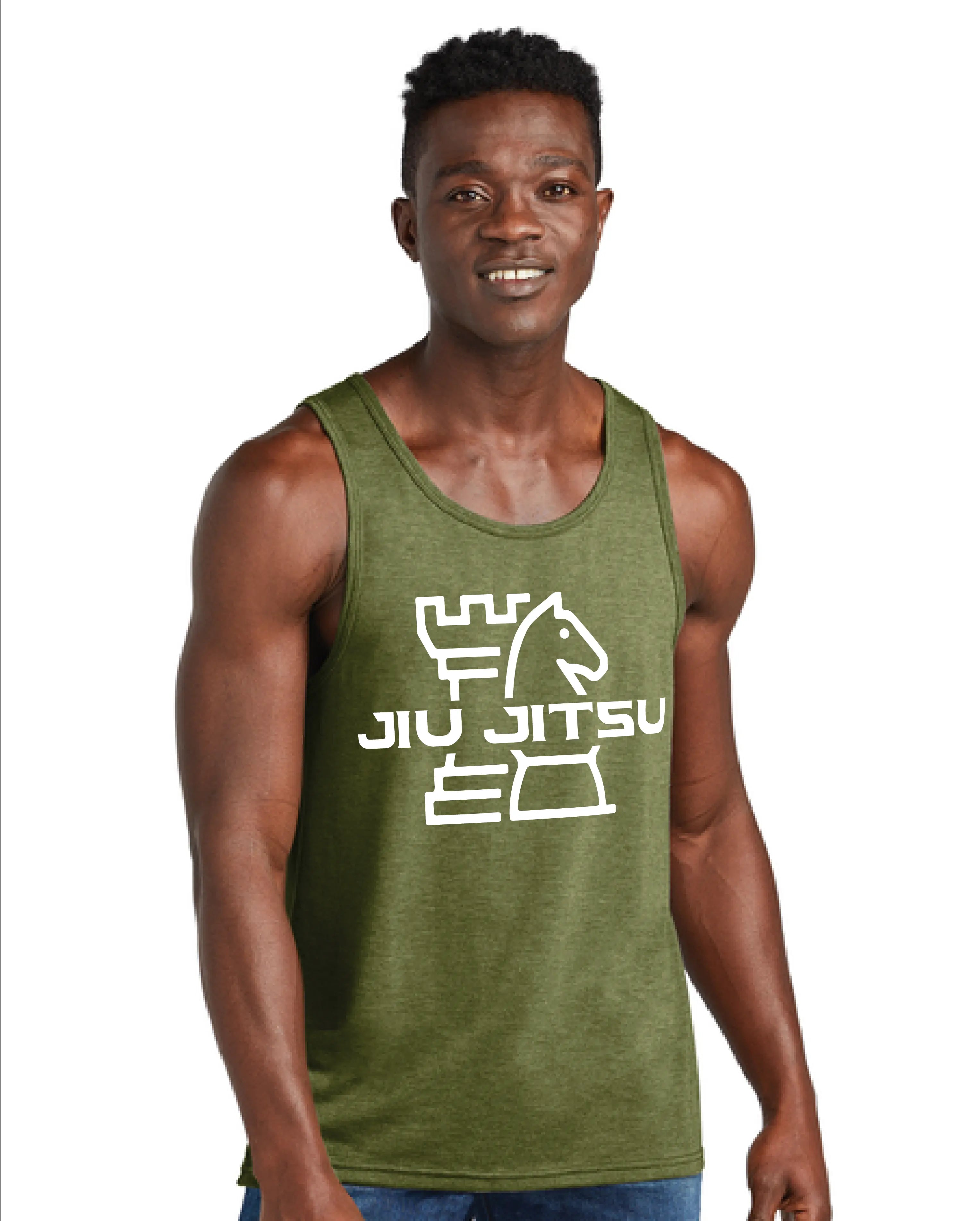 Jiu-Jitsu Chess Tank Top – Strategy, Timing, Technique BJJ Shirt 
