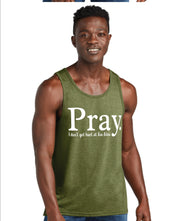 Pray Jiu-Jitsu Tank Top – Funny BJJ Sleeveless Shirt for Grapplers 