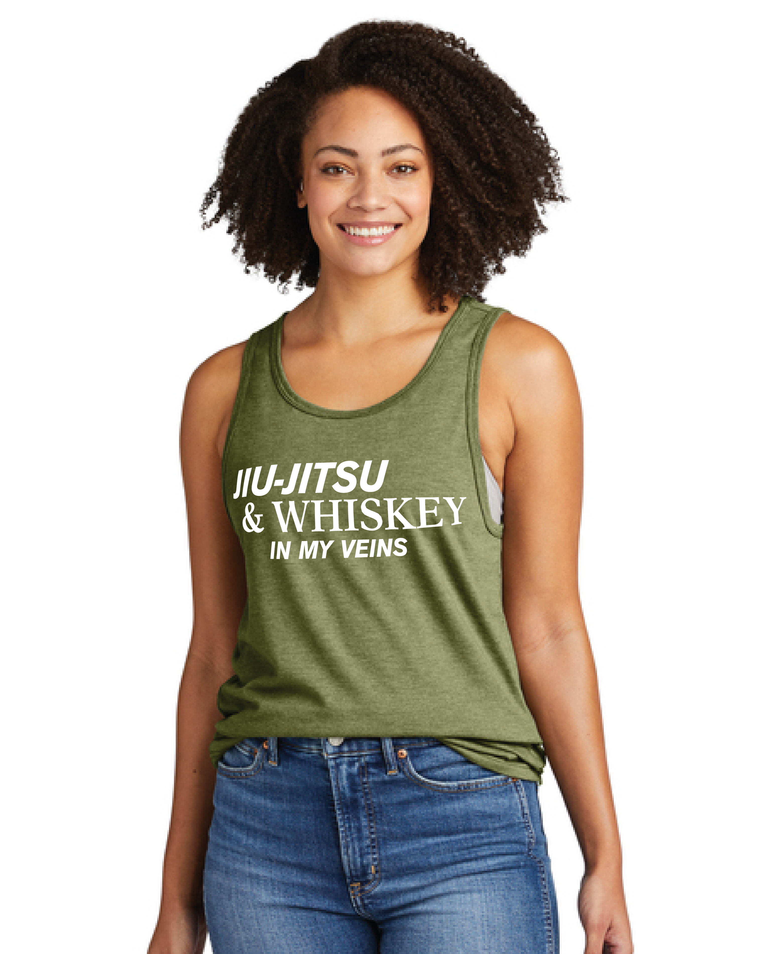 Jiu-Jitsu & Whiskey Tank Top – Lightweight, Eco-Friendly BJJ Lifestyle Wear