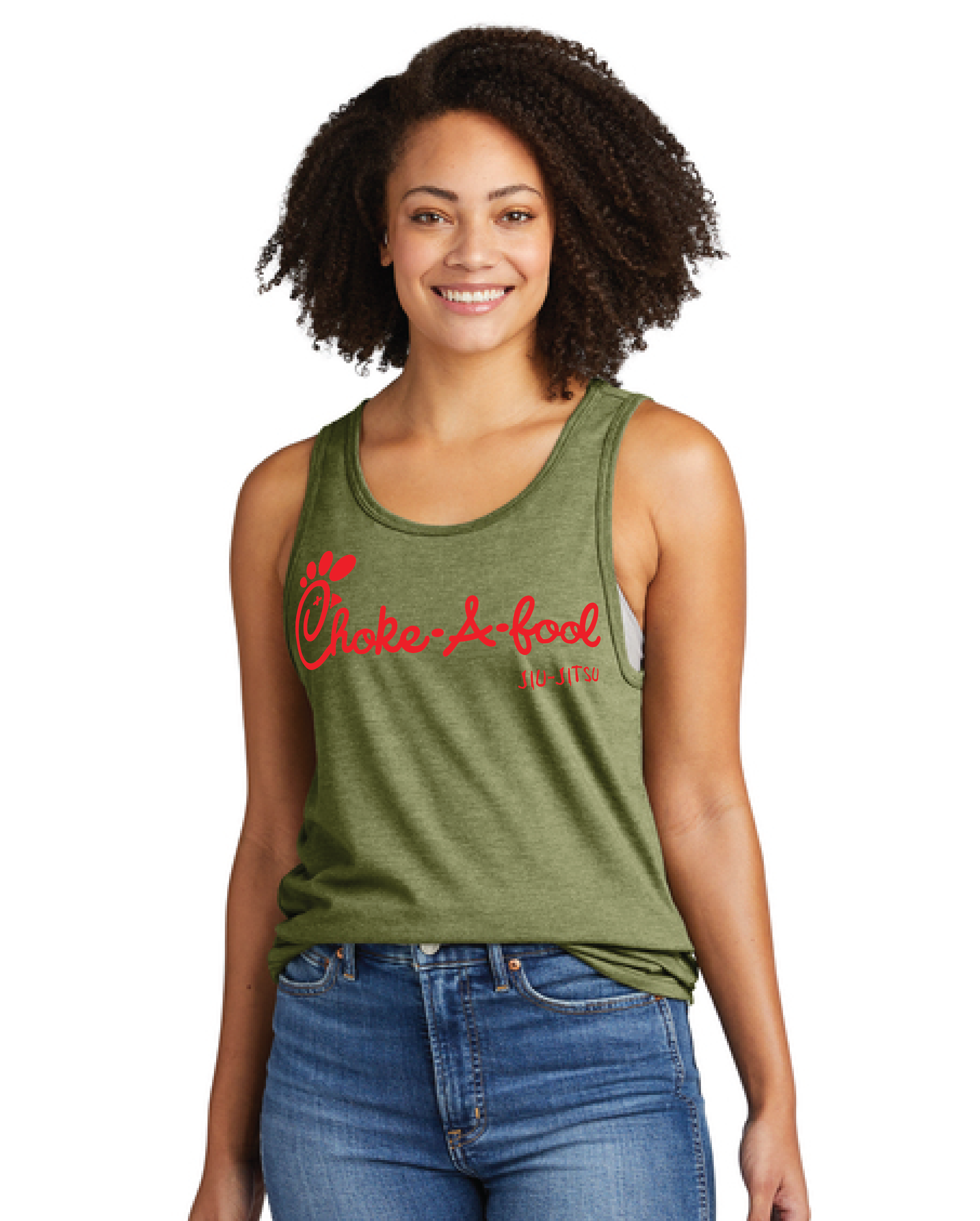 Choke-A-Fool Jiu-Jitsu Tank Top – Funny BJJ Grappling Shirt