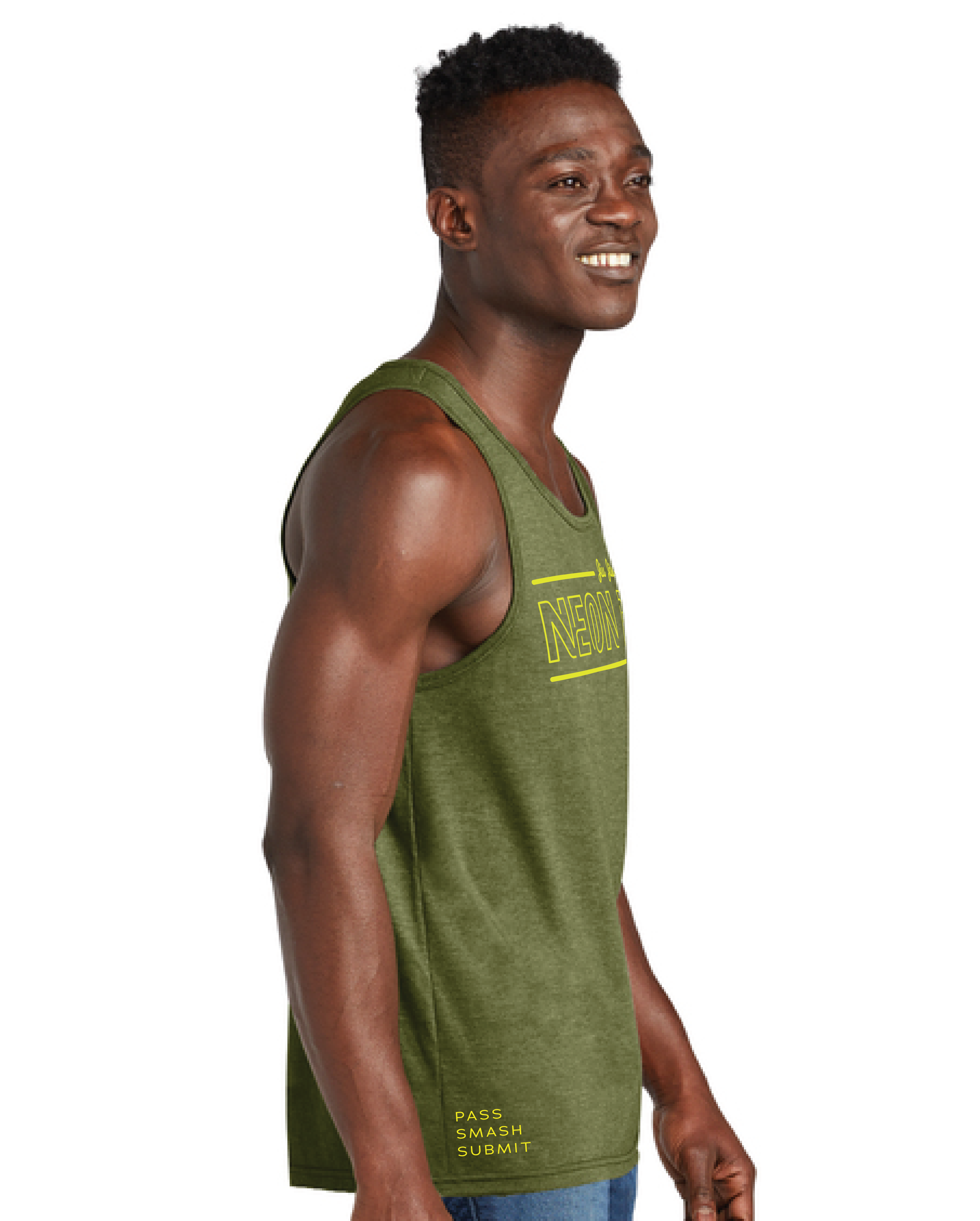 Neon Belly Jiu-Jitsu Tank Top V2 – Vintage Fightwear BJJ Pressure Shirt