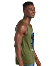 Razik the Honey Badger Jiu-Jitsu Tank Top – BJJ Animals Series Scrappy Grappler