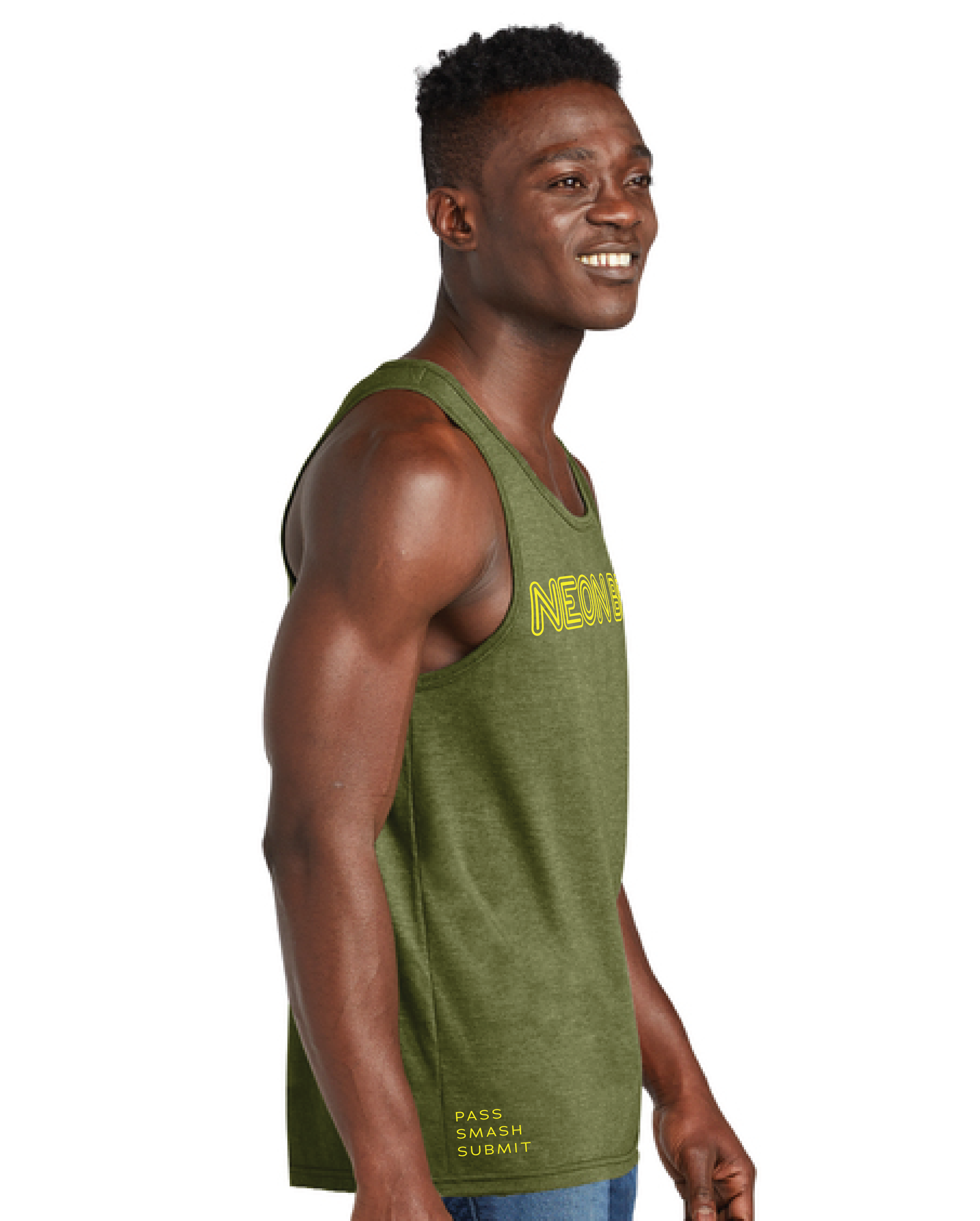 Neon Belly V3 Jiu-Jitsu Tank Top – Funny BJJ Pressure Game Shirt