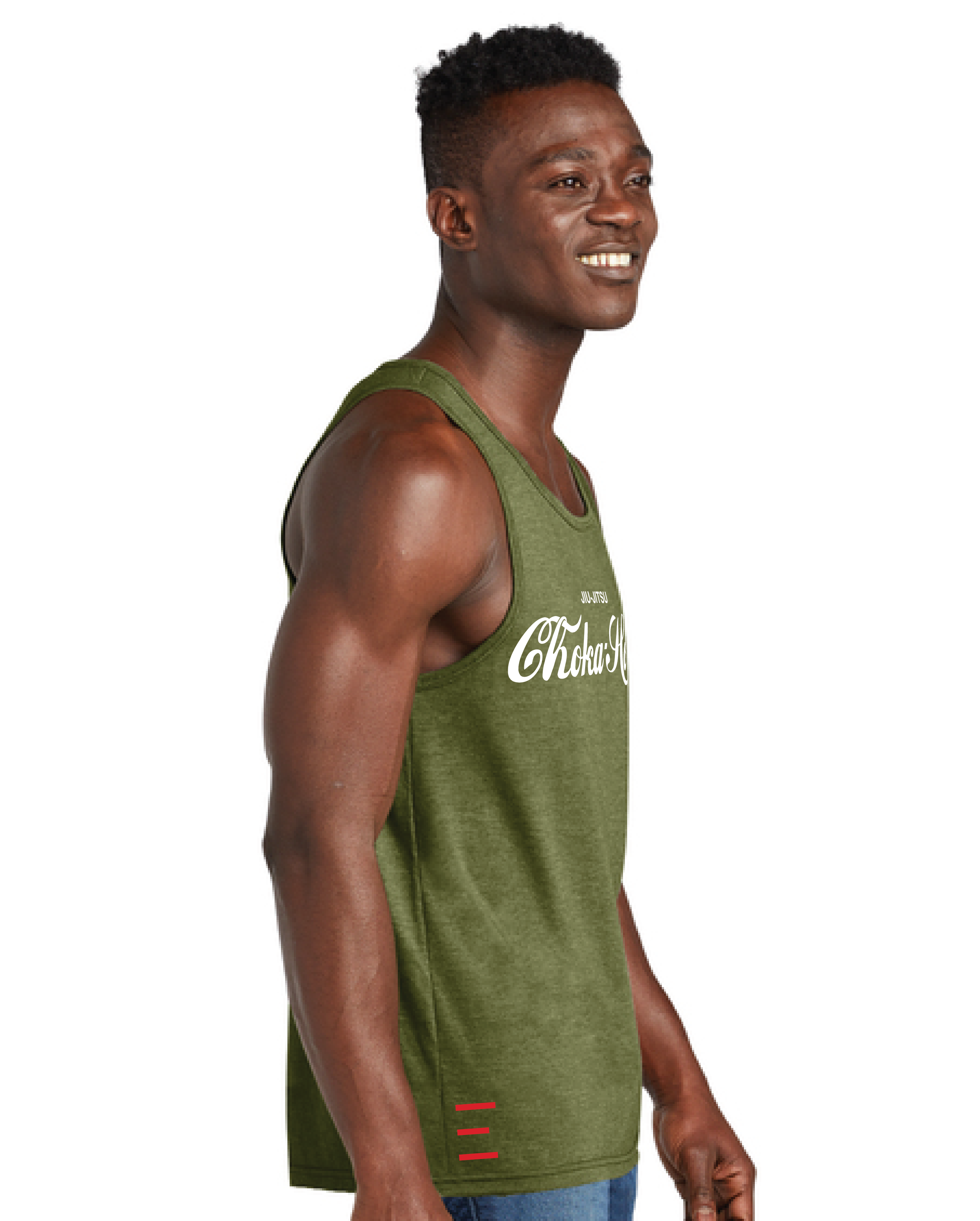 Choka-Holic Jiu-Jitsu Tank Top – Funny BJJ Parody Shirt