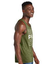 Pray vs Prey Jiu-Jitsu Tank Top – Faith and Fight BJJ Grappling Shirt for Training and Open Mat 
