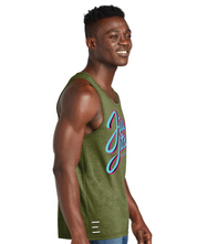 Roll Recover Repeat Jiu-Jitsu Tank Top – Retro 80s Miami Style BJJ Tank 