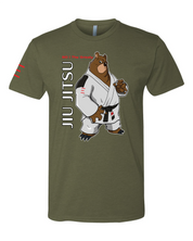 Bo the Tenacious Grizzly – Adult BJJ Premium T-shirt