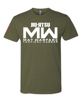 Jiu-Jitsu MW Tactical Hugger Tee - Mat Warfare Parody funny shirt