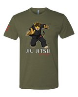 Jax the Agile Jaguar – Adult BJJ Premium T-shirt