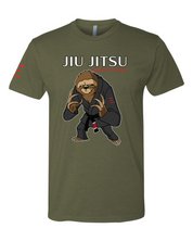 Sombra the Methodical Sloth – Adult BJJ Premium T-shirt