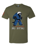 Razik the Fearless Honey Badger – Adult BJJ Premium T-shirt