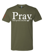 Pray Jiu-Jitsu T-Shirt – Funny BJJ Injury Prevention Shirt for Grapplers 