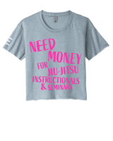 Need Money for Jiu-Jitsu Instructionals & Seminars Crop Top