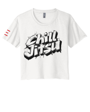 "Chill Jitsu" Jiu-Jitsu Women's Crop Top - 3Three Apparel LLC.