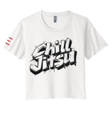"Chill Jitsu" Jiu-Jitsu Women's Crop Top