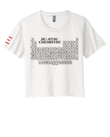 Jiu-Jitsu Chemistry Crop Top - Periodic Table of Jiu-Jitsu BJJ Enthusiasts