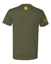 NEON BELLY V2 (Knee on Belly) Jiu-Jitsu Shirt - BJJ Funny Meme Premium T-Shirt - 3Three Apparel LLC.