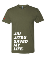 "Jiu Jitsu Saved My Life" V2 Shirt  - BJJ Premium T-Shirt