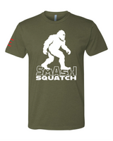 Smash Squatch Jiu-Jitsu T-Shirt – Bigfoot BJJ Grappling Shirt for Smash-Style Rollers