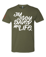 Jiu Jitsu Saved My Life - Graffiti-Style Premium T-Shirt