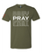 Pray vs Prey Jiu-Jitsu T-Shirt – Faith and Fight BJJ Grappling Shirt 