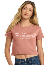 "To Gi or Not to Gi" Jiu-Jitsu Crop Top - 3Three Apparel LLC.