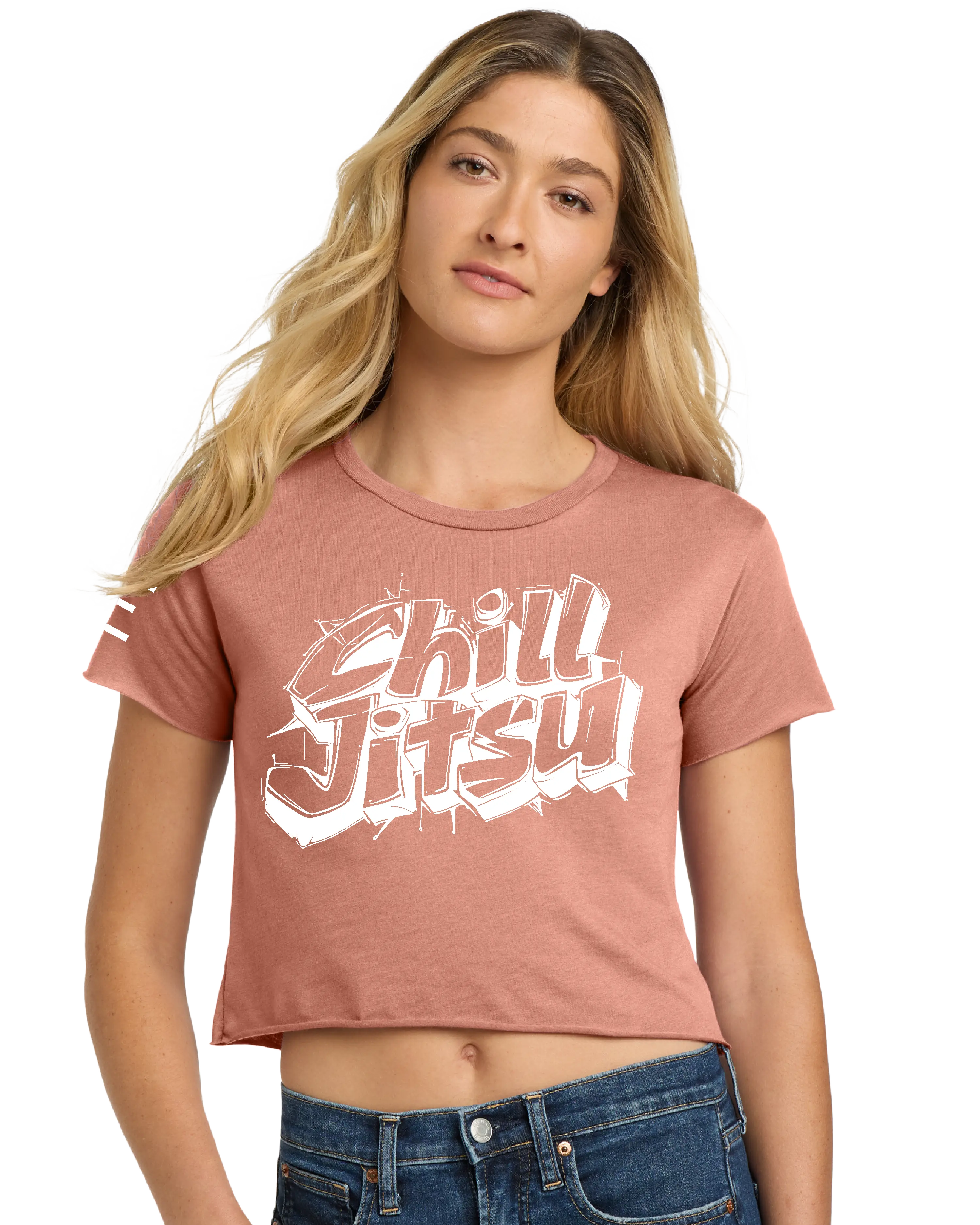 "Chill Jitsu" Jiu-Jitsu Women's Crop Top - 3Three Apparel LLC.